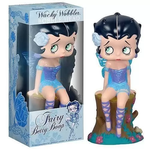 Wacky Wobbler Cartoons - Fairy Betty Boop Blue