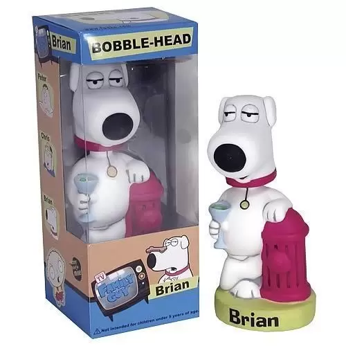 Wacky Wobbler Cartoons - Family Guy - Brian