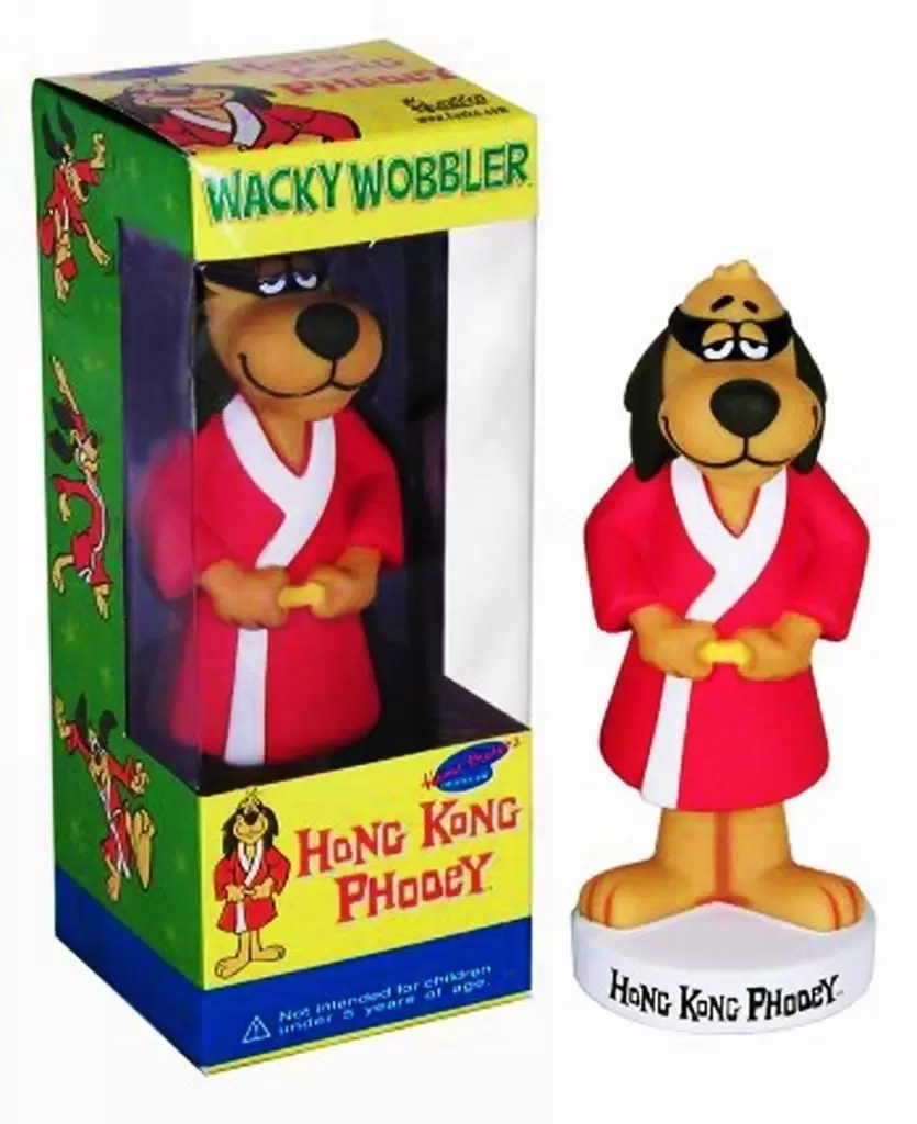 Wacky Wobbler Cartoons - Hong Kong Phooey