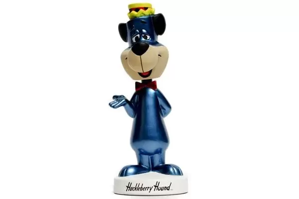 Wacky Wobbler Cartoons - Huckleberry Hound Blue Metallic