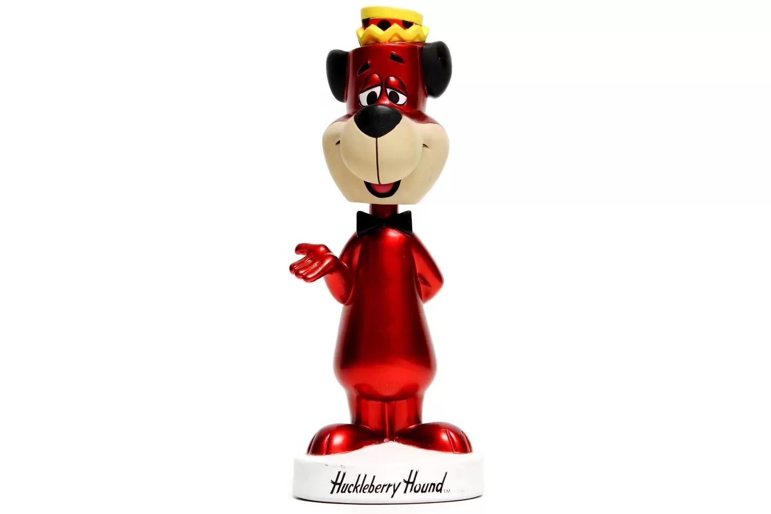 Wacky Wobbler Cartoons - Huckleberry Hound Red Metallic