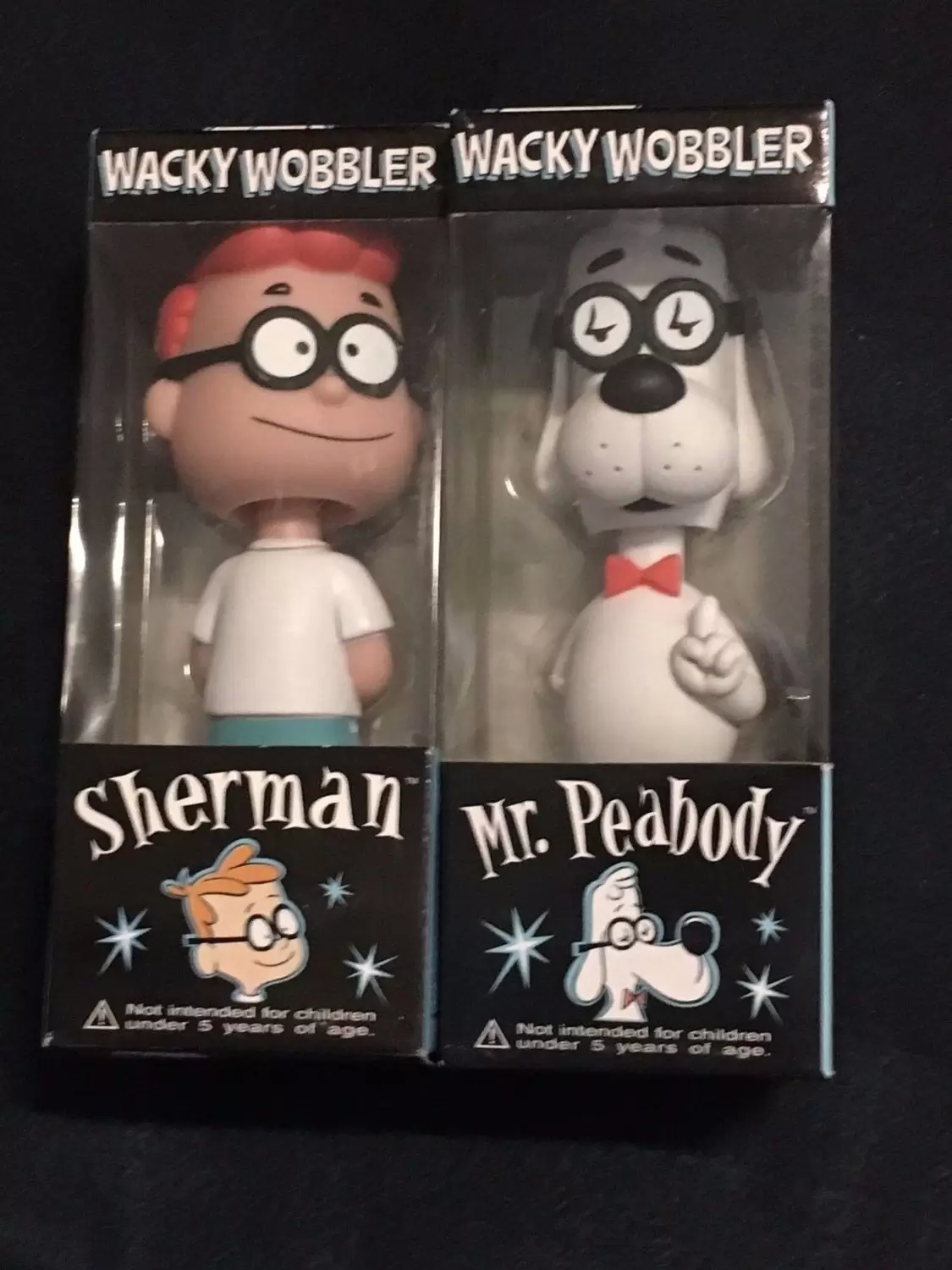 Wacky Wobbler Cartoons - Mr. Peabody