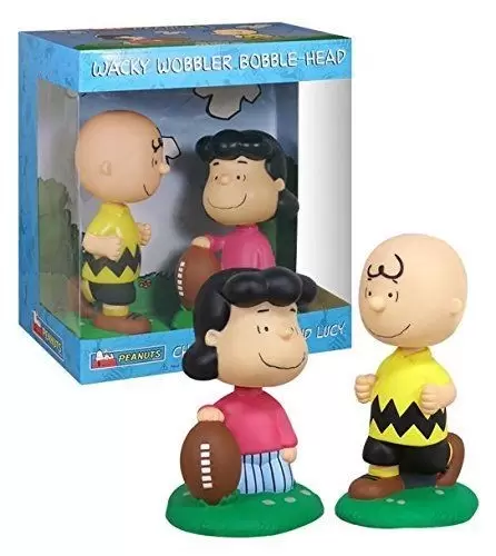 Wacky Wobbler Cartoons - Peanuts - Charlie Brown and Lucy 2 Pack