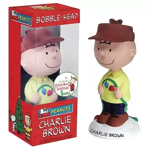 Wacky Wobbler Cartoons - Peanuts - Charlie Brown Holiday