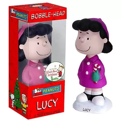 Wacky Wobbler Cartoons - Peanuts - Lucy Holiday