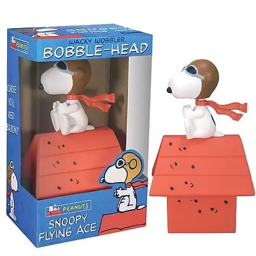 Wacky Wobbler Cartoons - Peanuts - Snoopy Flying Ace
