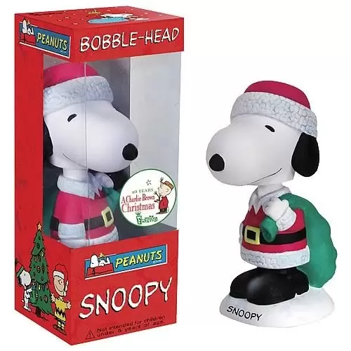 Wacky Wobbler Cartoons - Peanuts - Snoopy Holiday