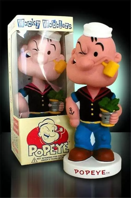 Wacky Wobbler Cartoons - Popeye Chase