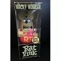 Wacky Wobbler Cartoons - Rat Fink Wrench GITD