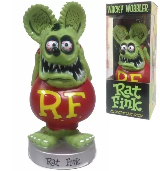 Wacky Wobbler Cartoons - Rat Fink