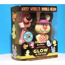 Snagglepuss and Ricochet Rabbit Glow In The Dark 2 Pack