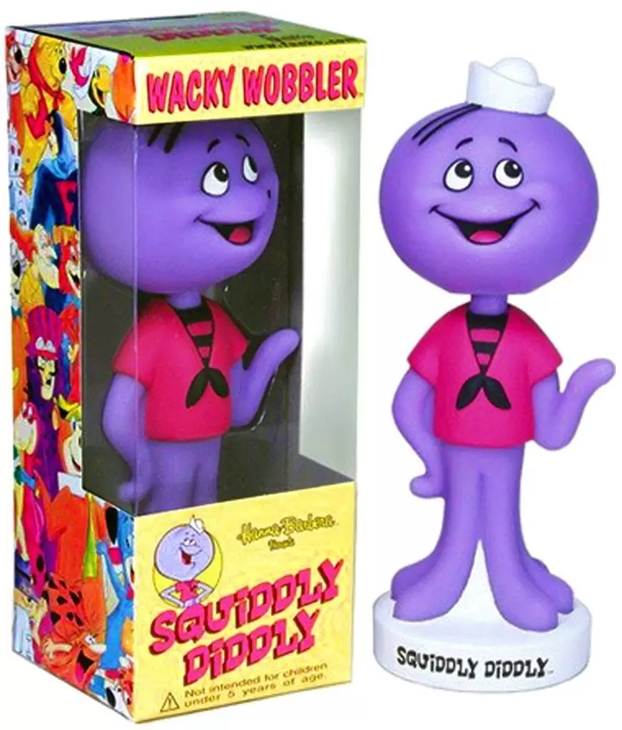 Wacky Wobbler Cartoons - Squiddly Diddly