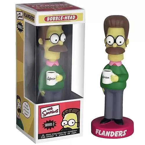 Wacky Wobbler Cartoons - The Simpsons - Series 2 - Flanders