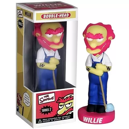 Wacky Wobbler Cartoons - The Simpsons - Series 2 - Willie