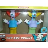 The Simpsons - Series 3 - Krusty 2 Pack Blue and Purple Shirt