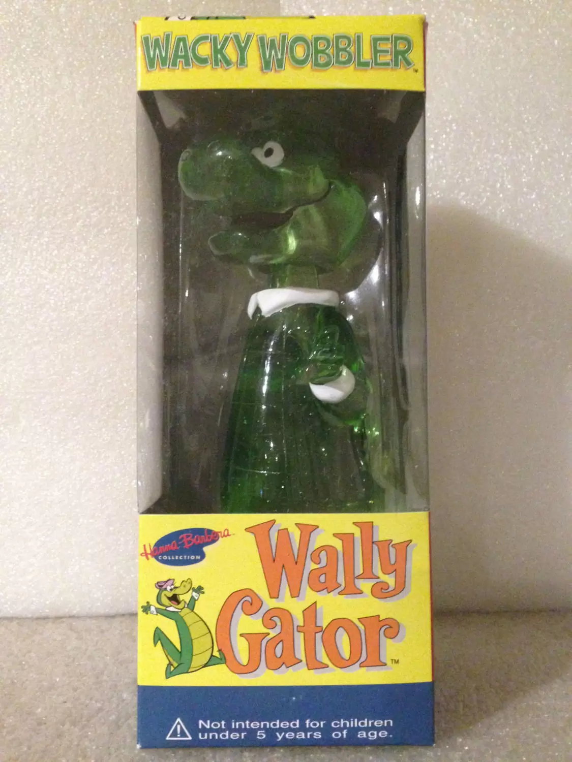 Wacky Wobbler Cartoons - Wally Gator Green Crystal