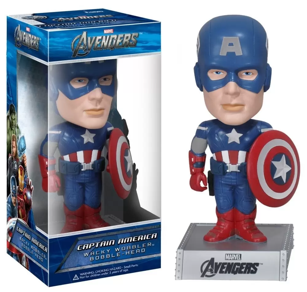 Wacky Wobbler Marvel - Avengers - Captain America