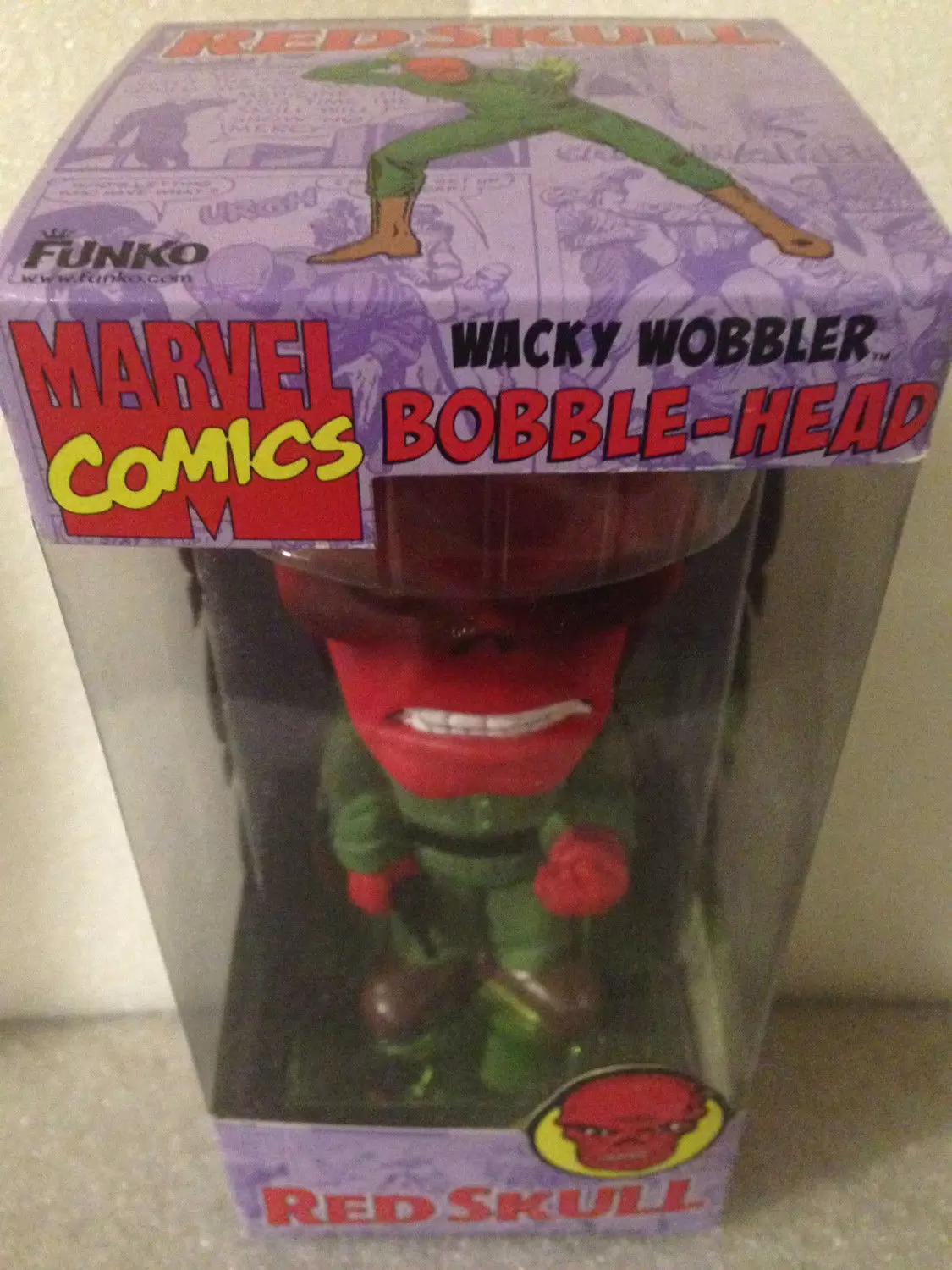 Wacky Wobbler Marvel - Catain America - Red Skull Chase