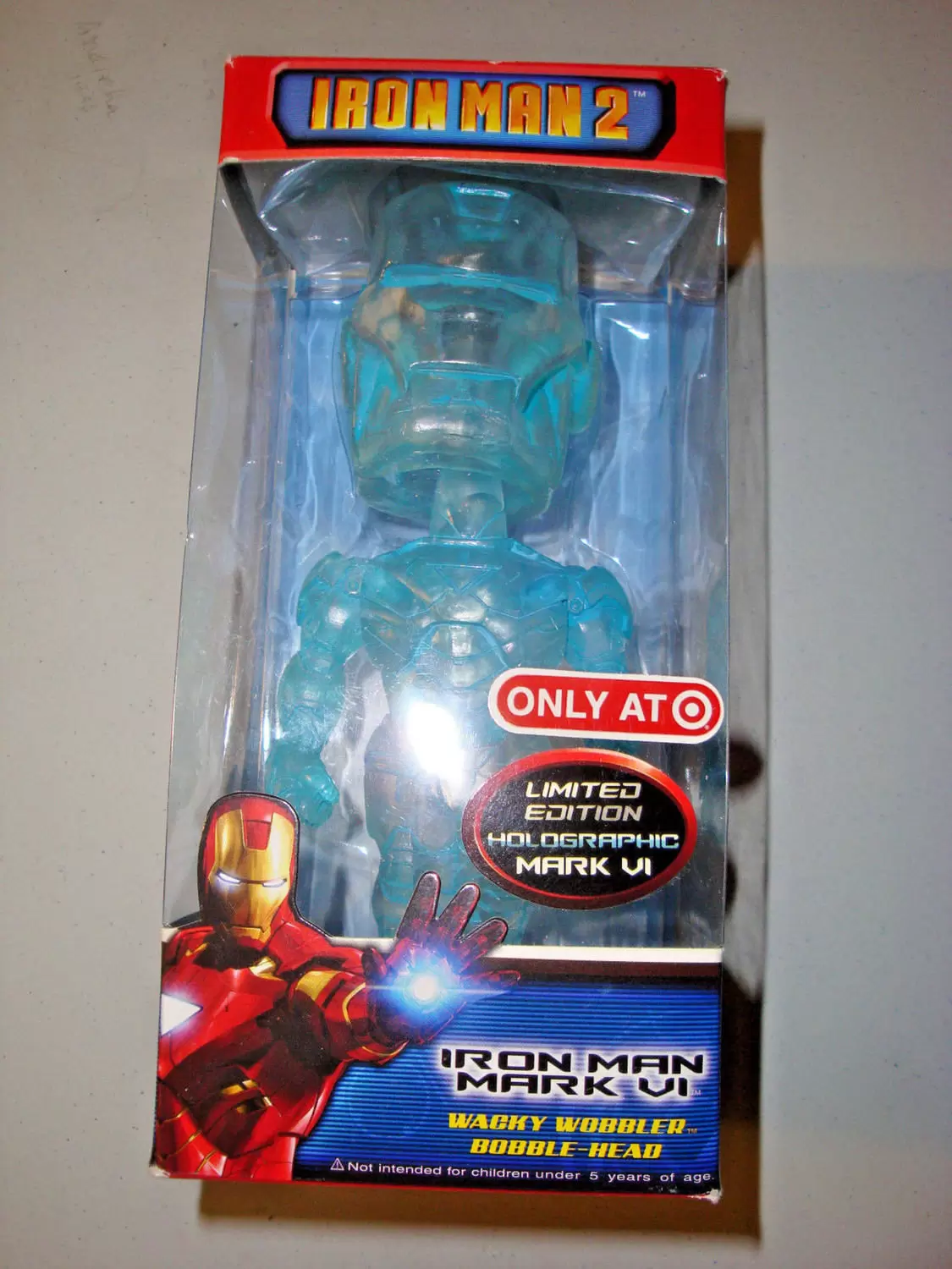 Wacky Wobbler Marvel - Iron Man 2 - Iron Man Mark VI Holographic