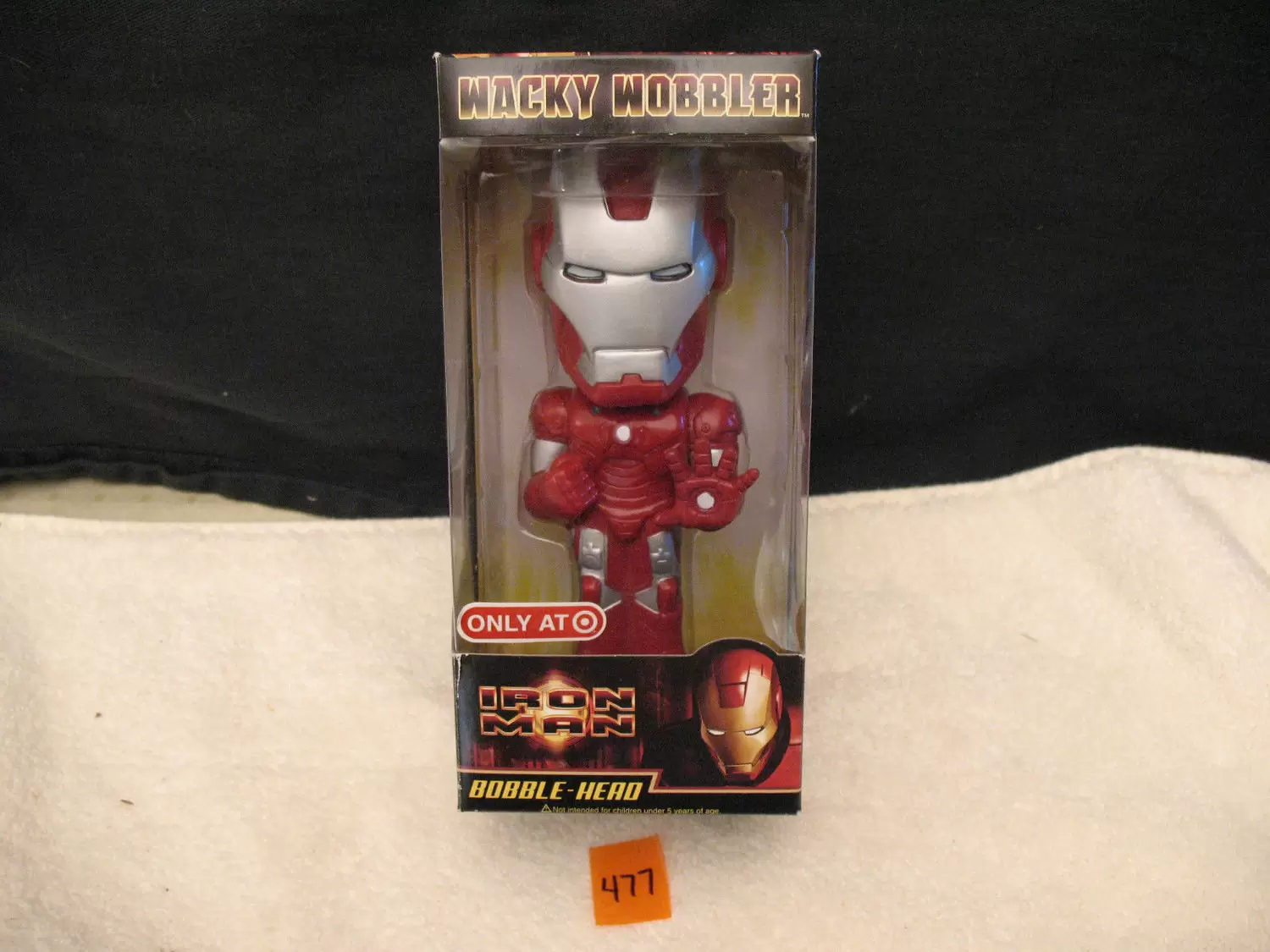 Wacky Wobbler Marvel - Iron Man - Iron Man Red & Silver