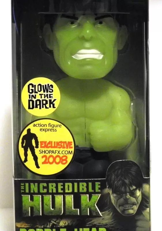 Wacky Wobbler Marvel - Marvel - Hulk GITD Chase