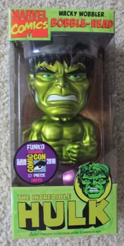Wacky Wobbler Marvel - Marvel - Hulk Metallic Chase