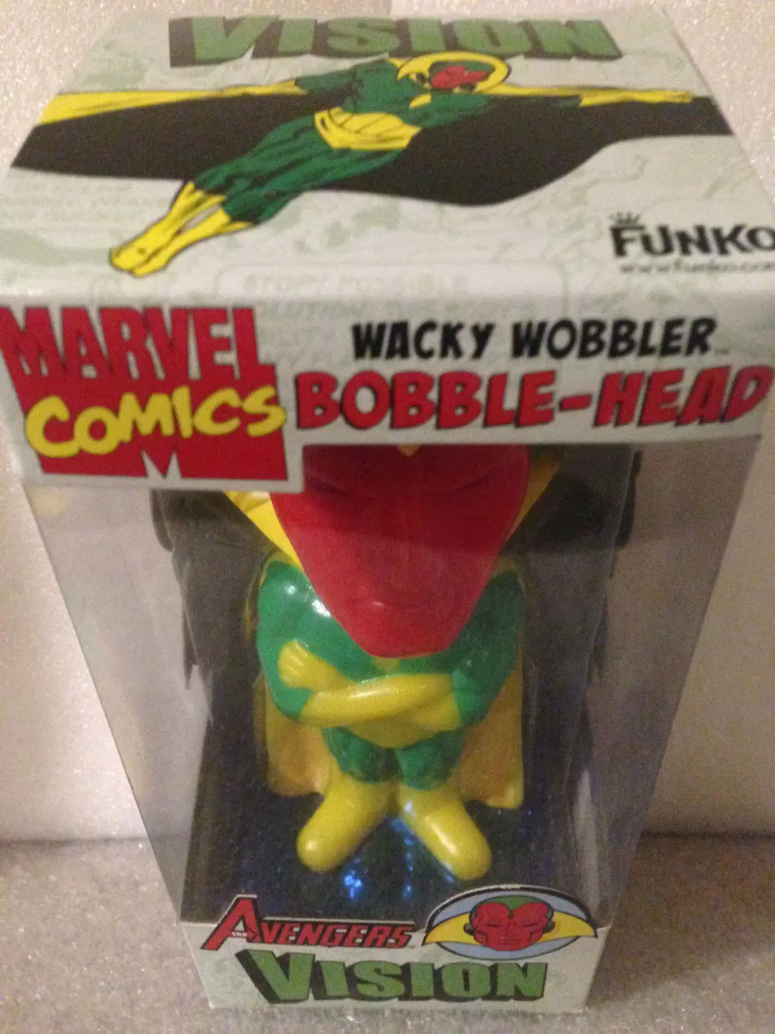 Wacky Wobbler Marvel - Marvel - Vision Blue Chase