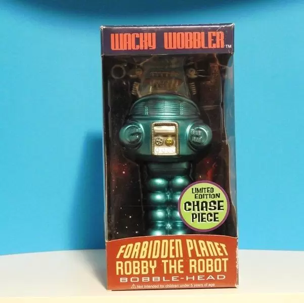 Wacky Wobbler Movies - Forbidden Planet - Robby The Robot Blue