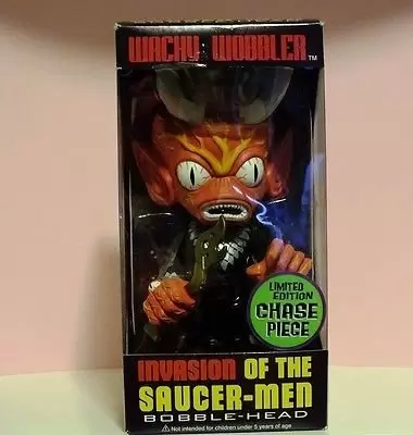 Wacky Wobbler Movies - Invasion of the Saucer-Men Red