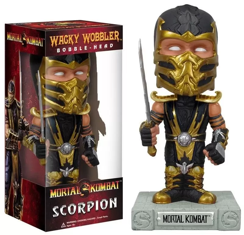 Wacky Wobbler Movies - Mortal Kombat - Scorpion