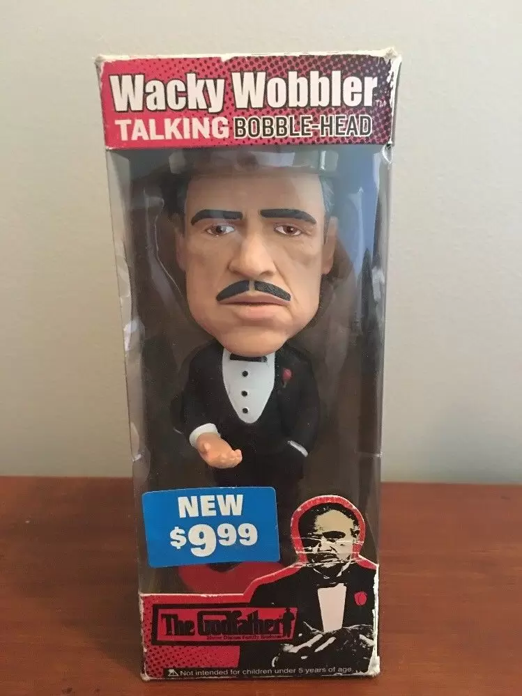 The Godfather - Don Corleone Talking - Wacky Wobbler Movies action