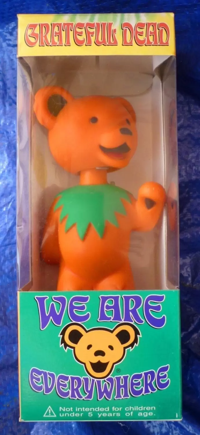 Wacky Wobbler Music - Grateful Dead Bear Orange