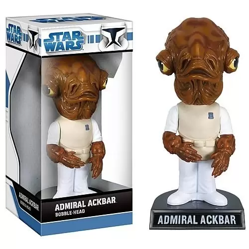 Wacky Wobbler Star Wars - Star Wars - Admiral Ackbar