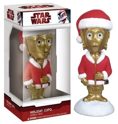 Wacky Wobbler Star Wars - Star Wars - C-3PO Holiday