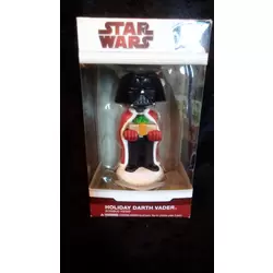 Star Wars - Darth Vader Holiday holding present