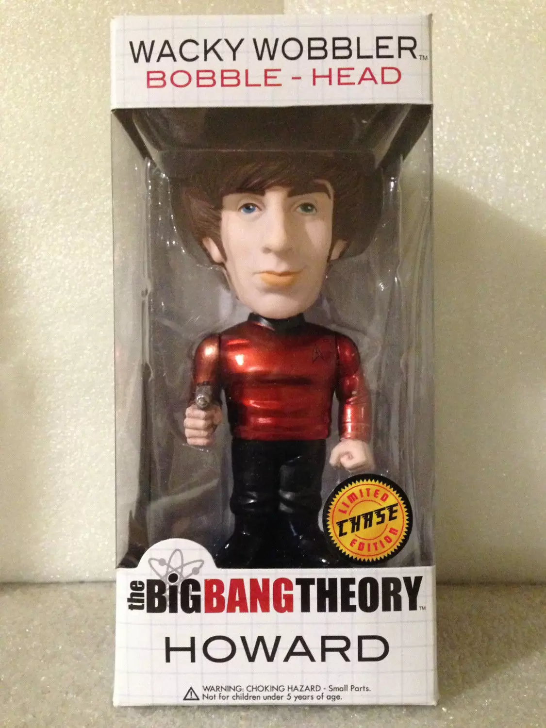 Wacky Wobbler TV Shows - The Big Bang Theory - Howard Star Trek Metallic