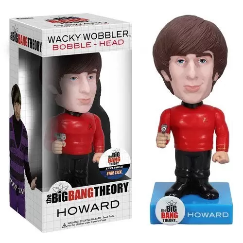 Wacky Wobbler TV Shows - The Big Bang Theory - Howard Star Trek