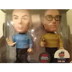 The Big Bang Theory - Sheldon and Leonard Star Trek 2 Pack