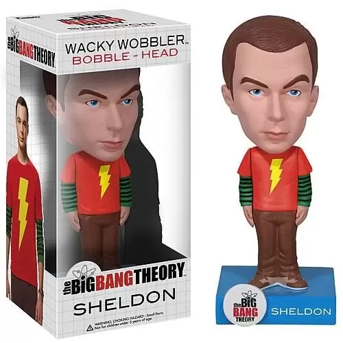 Wacky Wobbler TV Shows - The Big Bang Theory - Sheldon Shazam Shirt