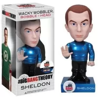 Wacky Wobbler TV Shows - The Big Bang Theory - Sheldon Star Trek Metallic