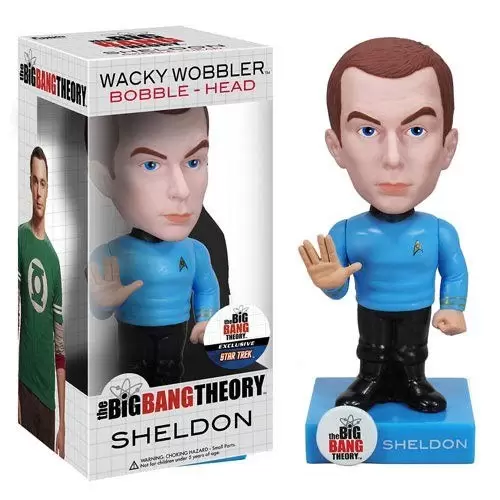 Wacky Wobbler TV Shows - The Big Bang Theory - Sheldon Star Trek