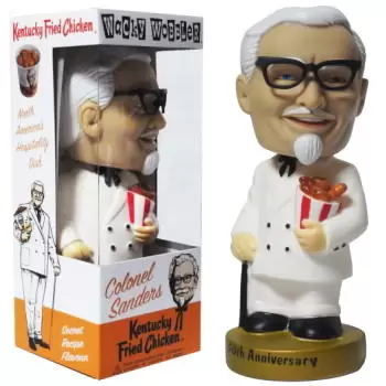 Wacky Wobbler Ad Icons - Colonel Sanders Chase 50th Anniversary
