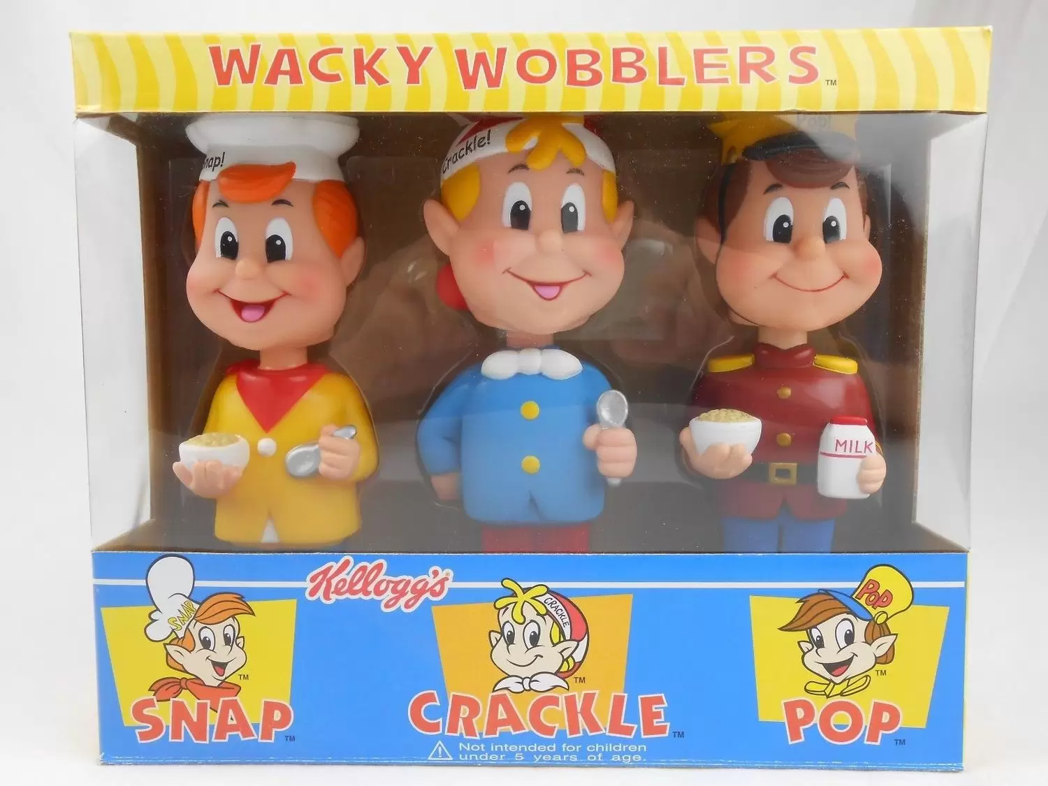 Wacky Wobbler Ad Icons - Crackle and Pop 3 Pack