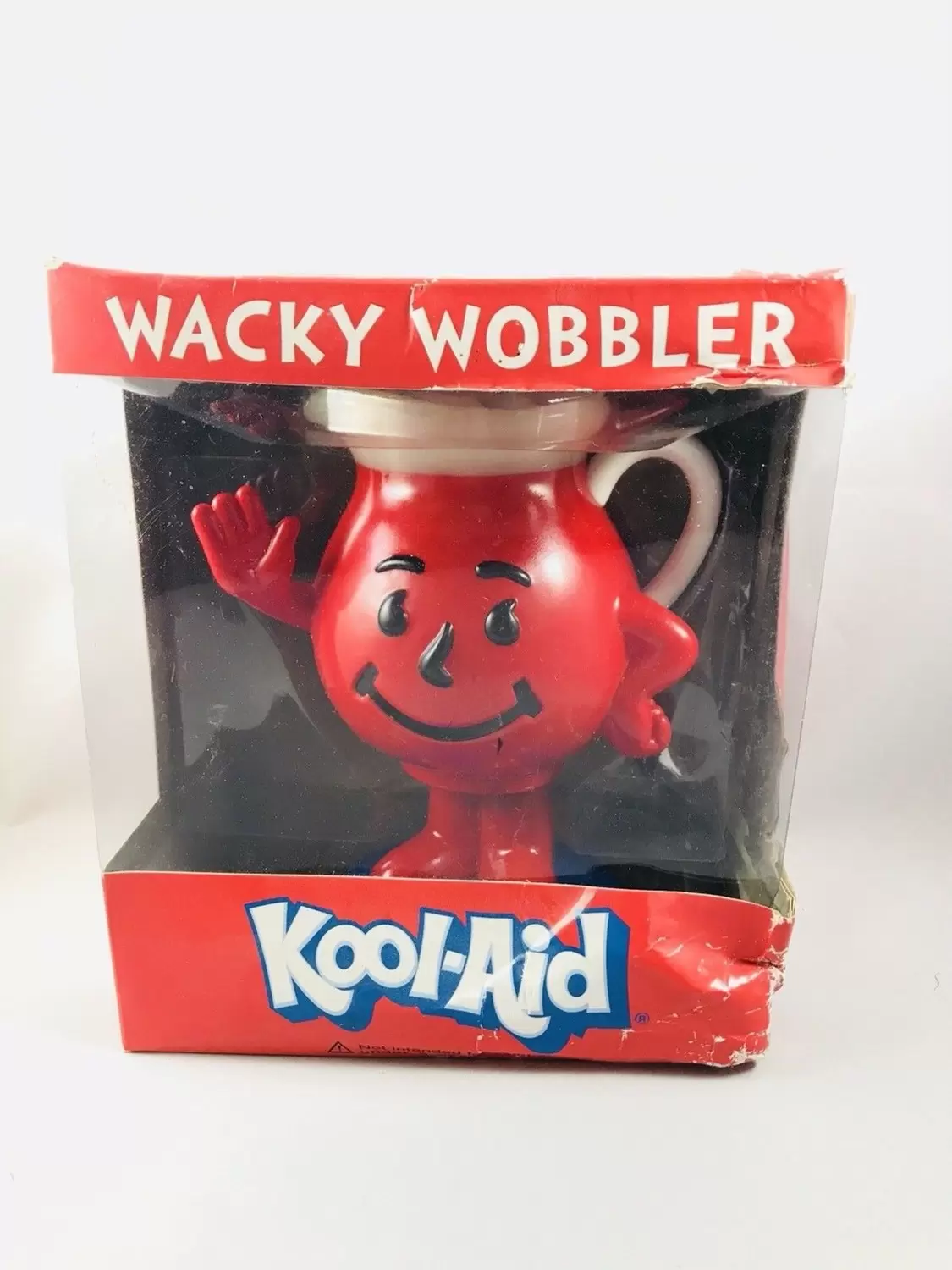 Wacky Wobbler Ad Icons - Kool-Aid Red White Handle