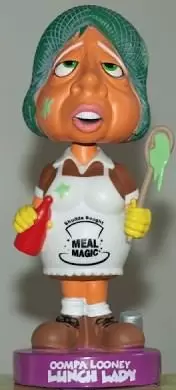 Wacky Wobbler Ad Icons - Looney Lunch Lady Oompa