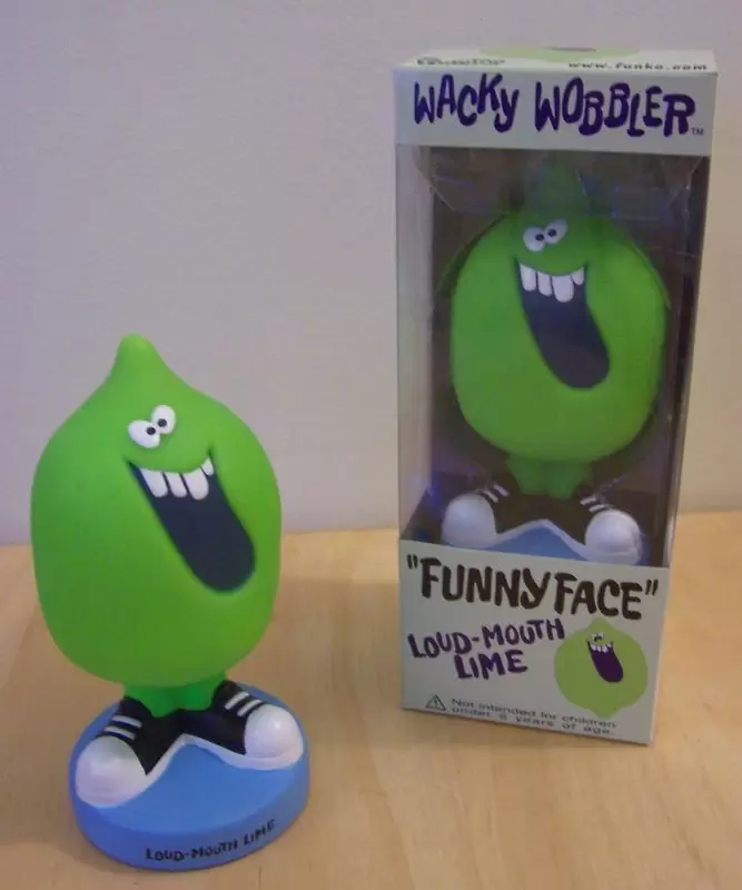 Wacky Wobbler Ad Icons - Loud-Mouth Lime