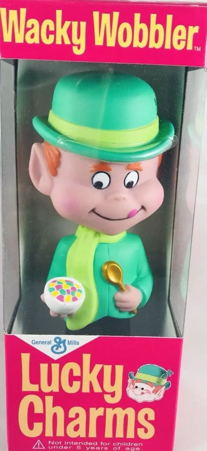 Wacky Wobbler Ad Icons - Lucky The Leprechaun