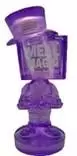 Wacky Wobbler Ad Icons - Meal Magic Polystone Purple