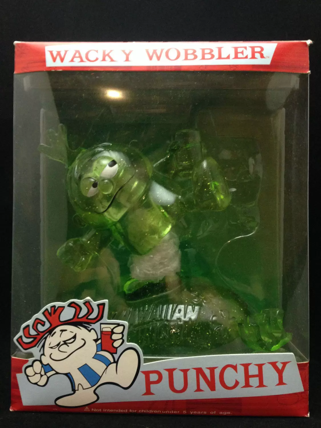 Wacky Wobbler Ad Icons - Punchy Polystone Green