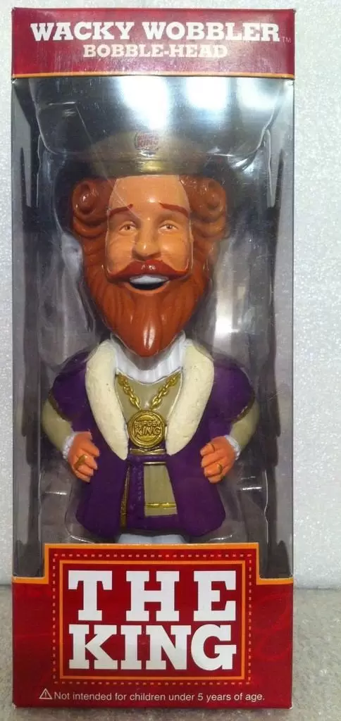 Wacky Wobbler Ad Icons - The King Purple